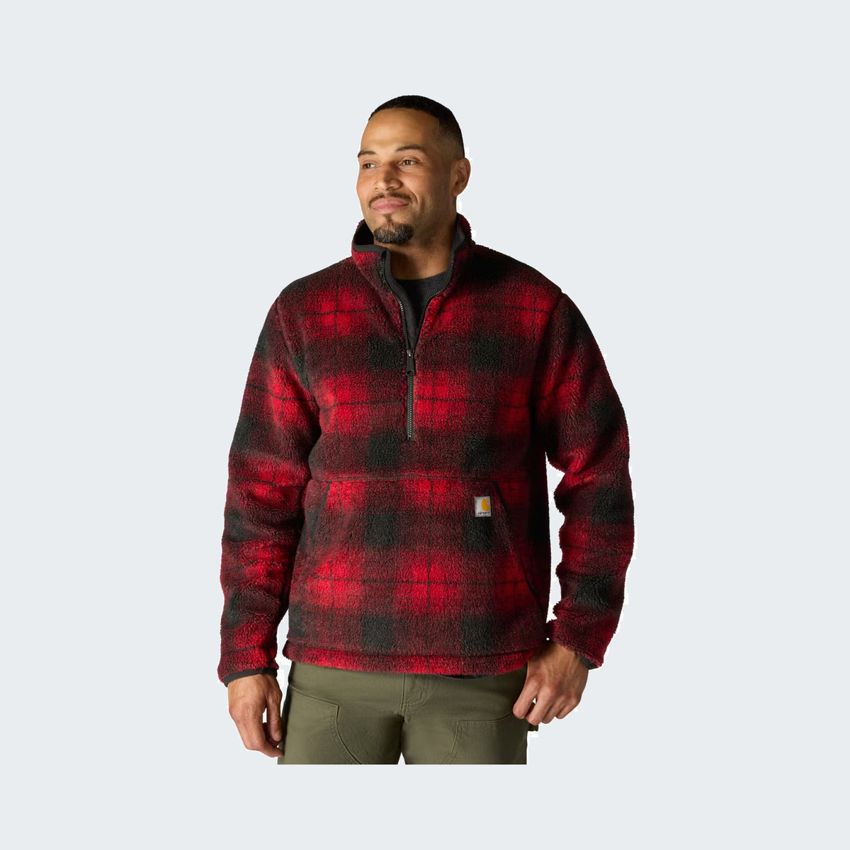 Crabapple/Black Plaid