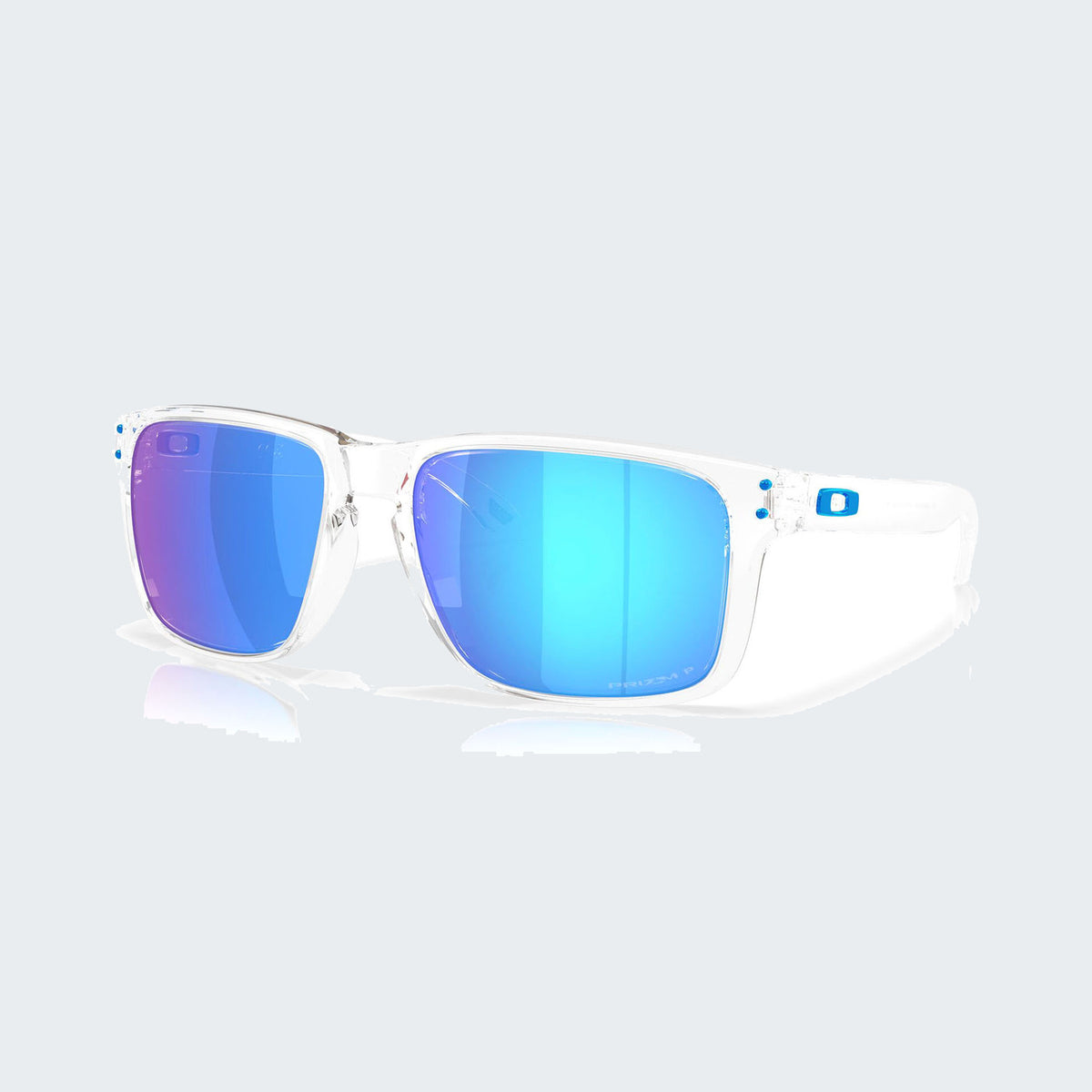Polished Clear / Prizm Sapphire Polarized