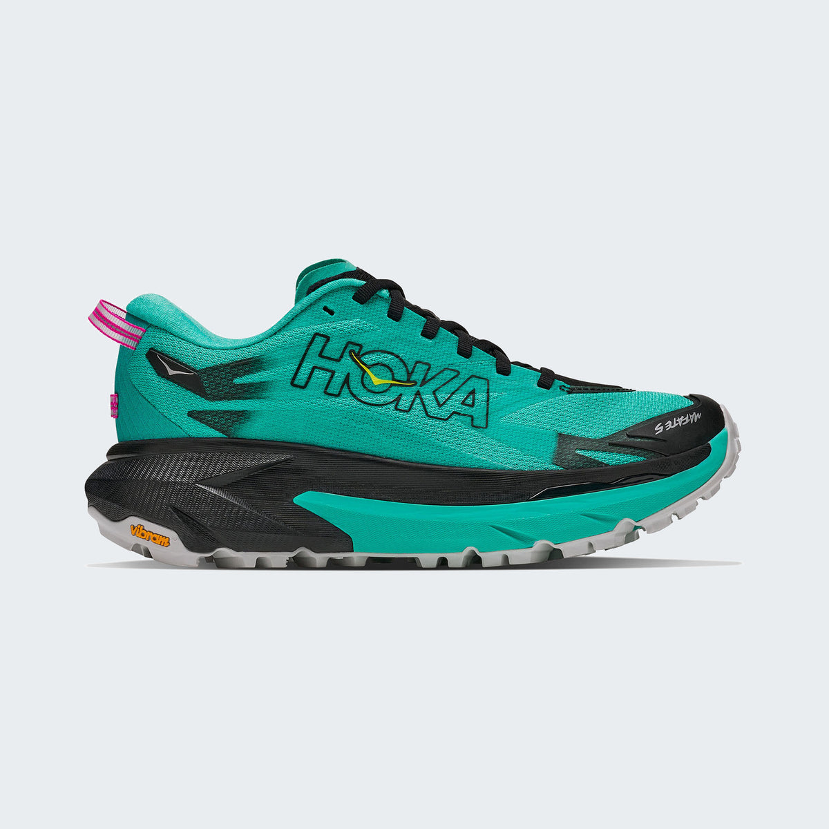 Black/Electric Aqua