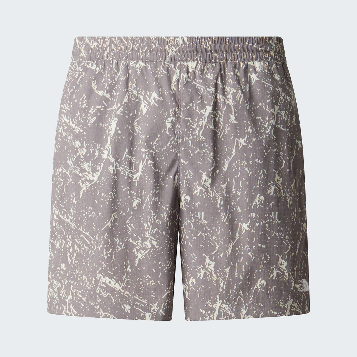 Transcendent Grey Rock Texture Print