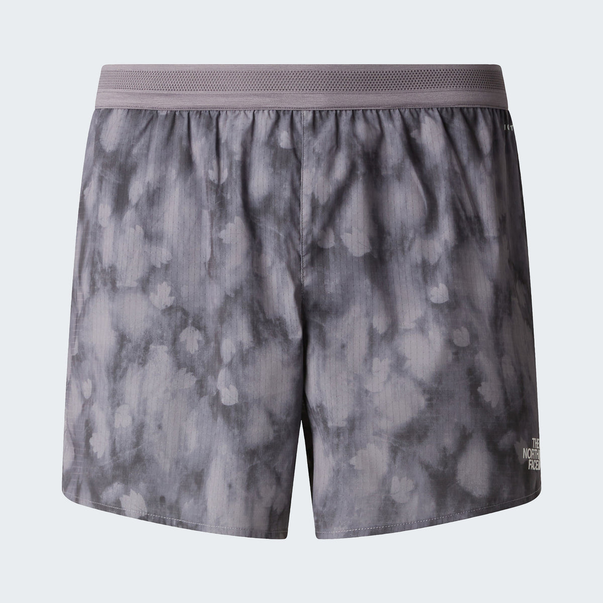 Transcendent Grey Diffused Nature Print