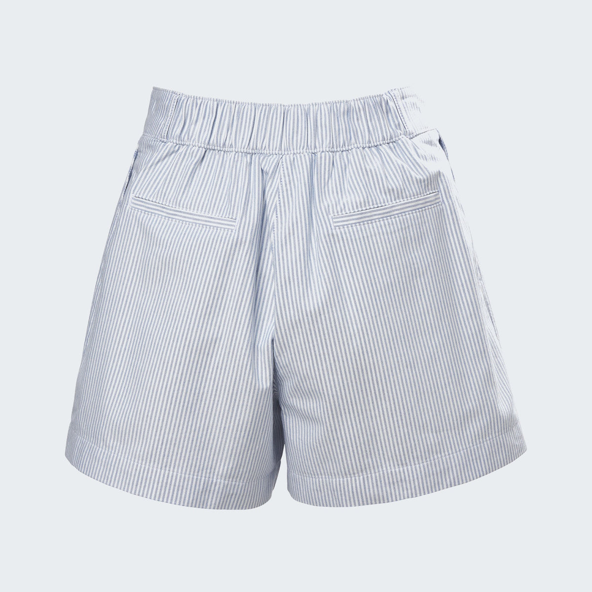 627 - Bright Blue/White Stripe