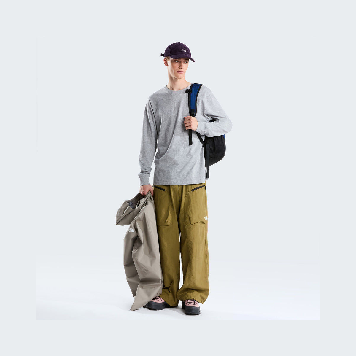 TNF Pale Grey Heather