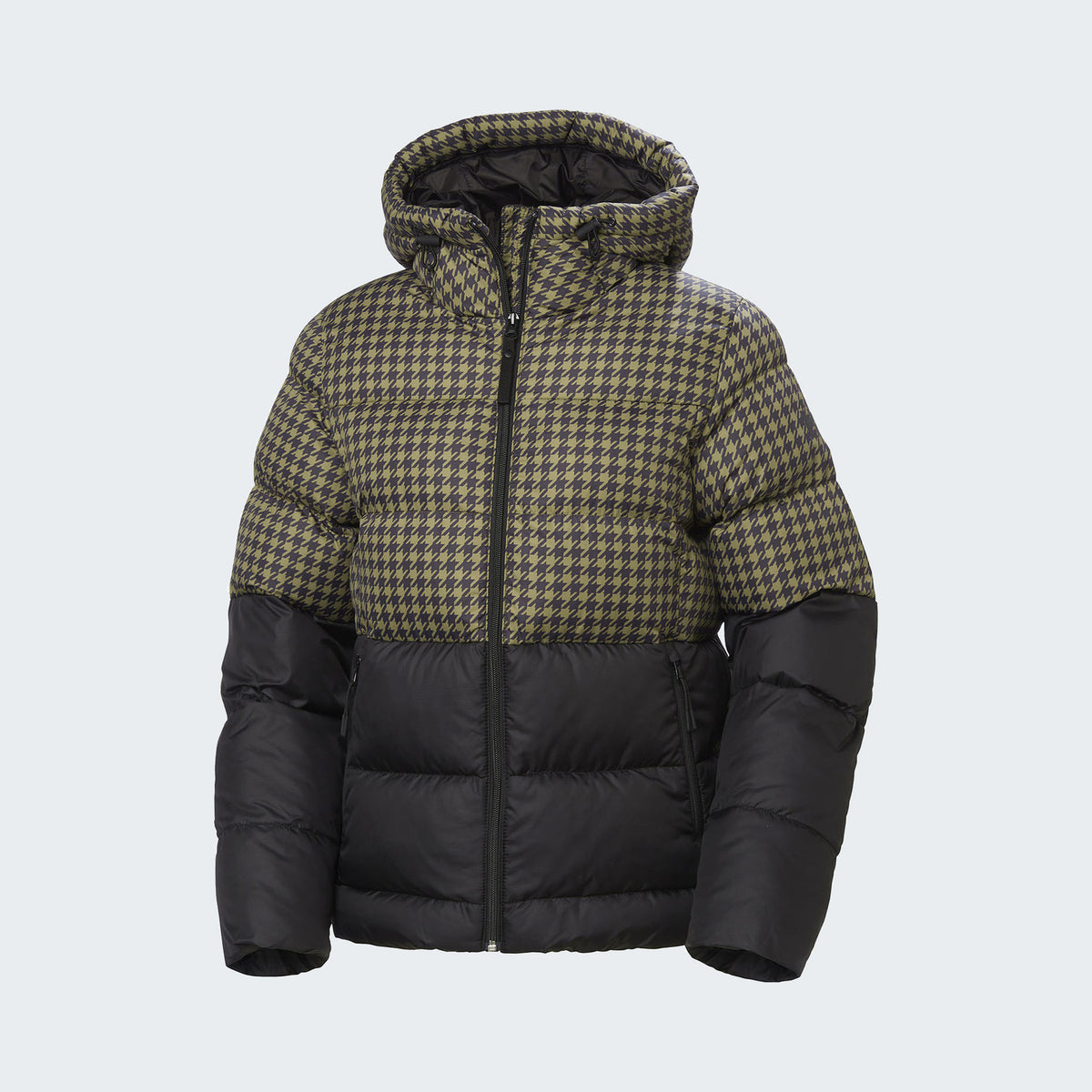 718 - Sepia Houndstooth Aop