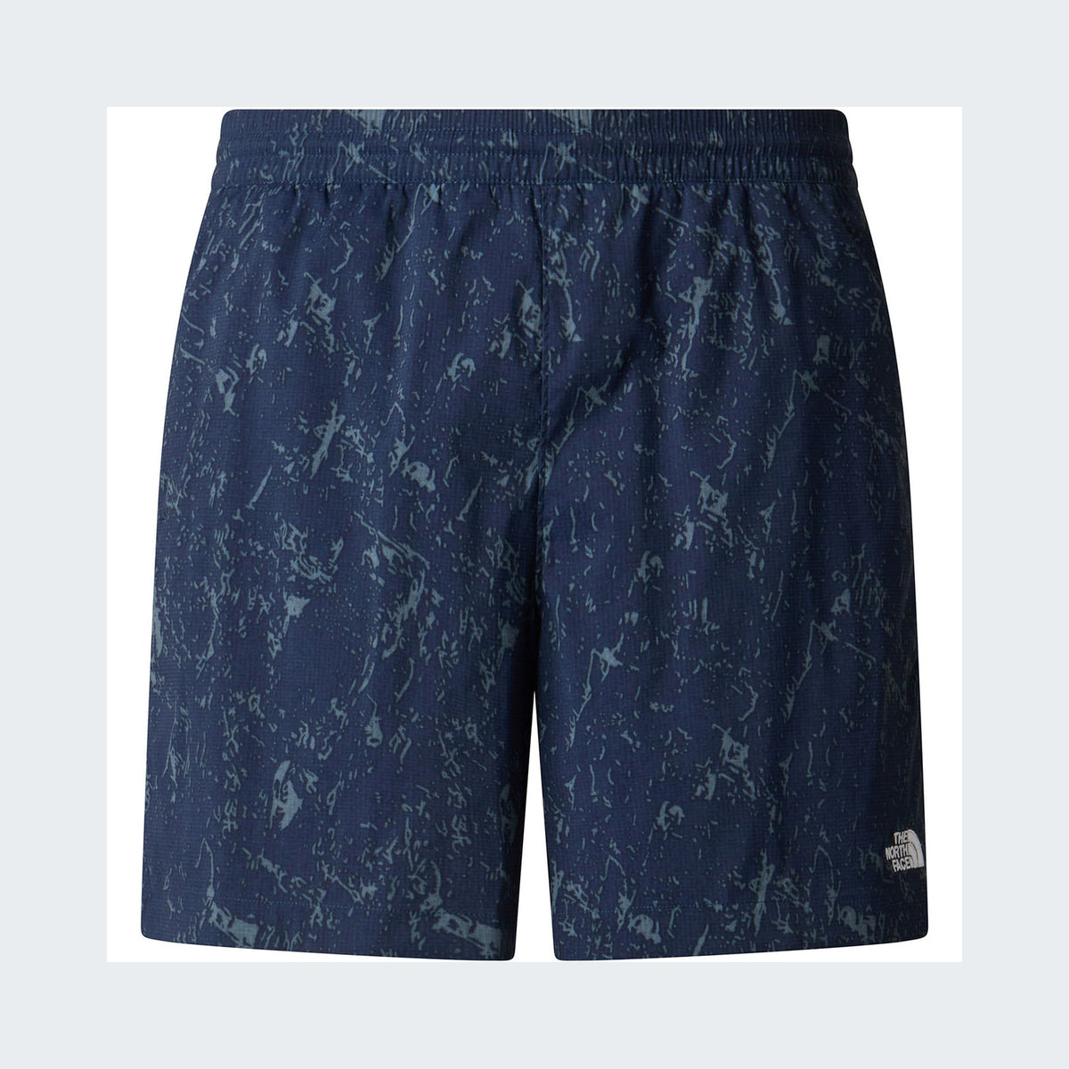Summit Navy Rock Texture Print