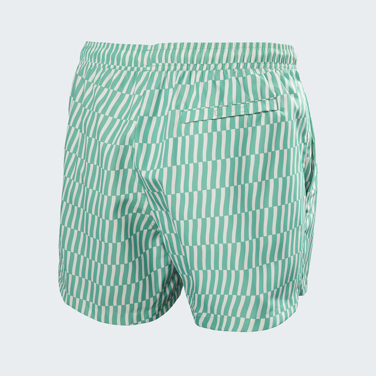 472 - Dark Mint Offset Stripe Ao