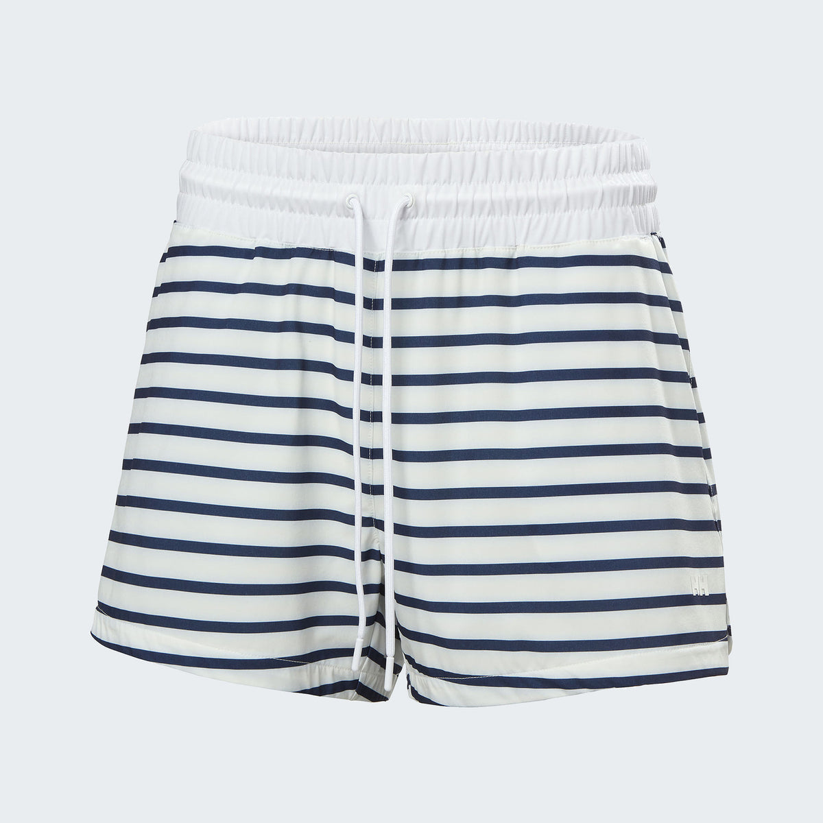 001 - White Navy Stripe