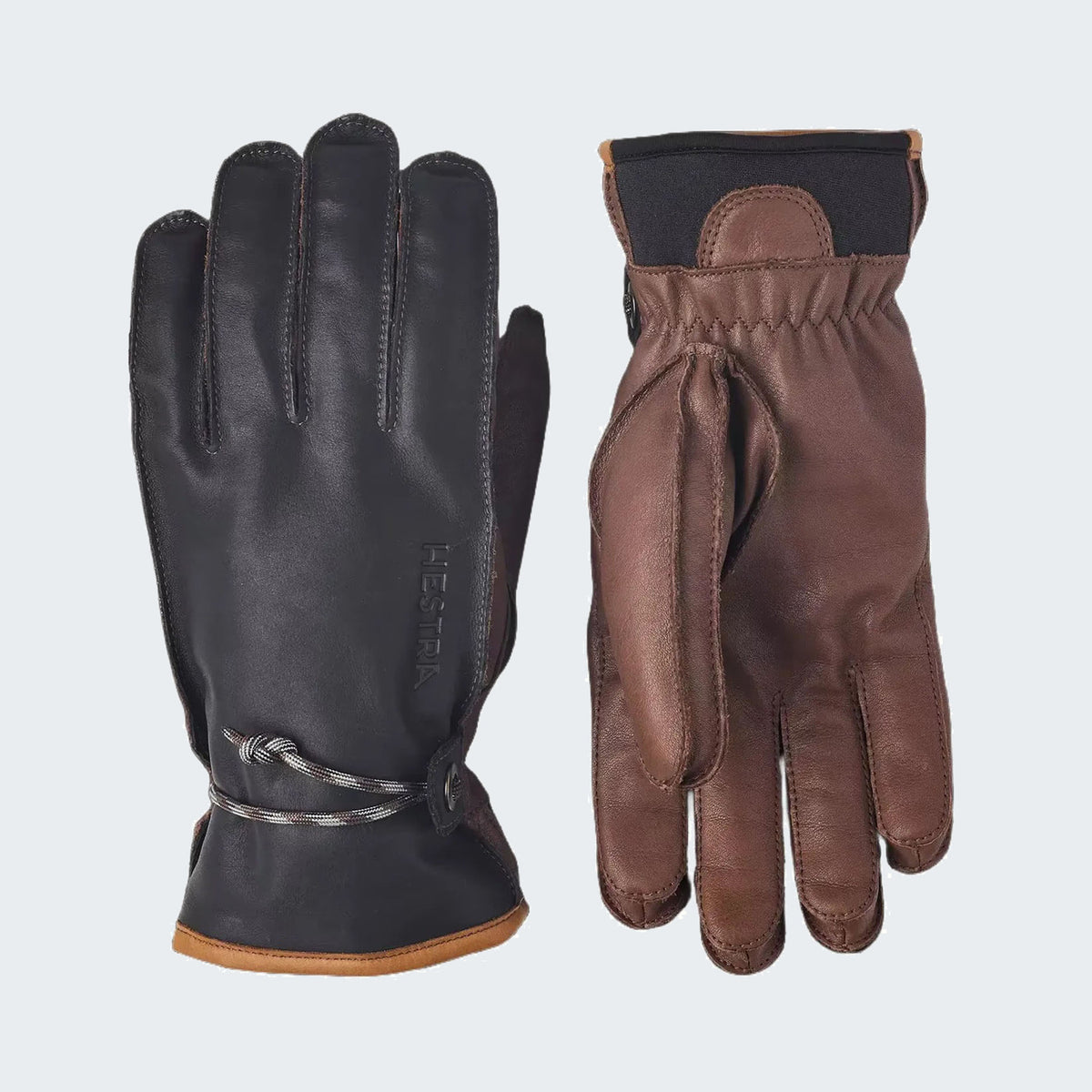 Navy & Brown
